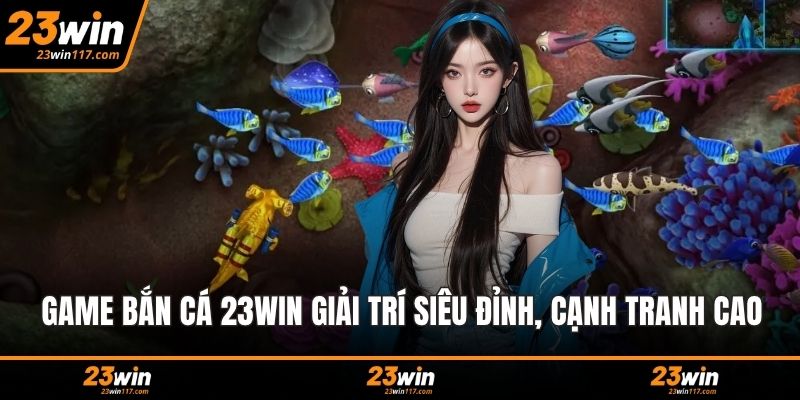 Game Bắn cá 23WIN giải trí siêu đỉnh, cạnh tranh cao